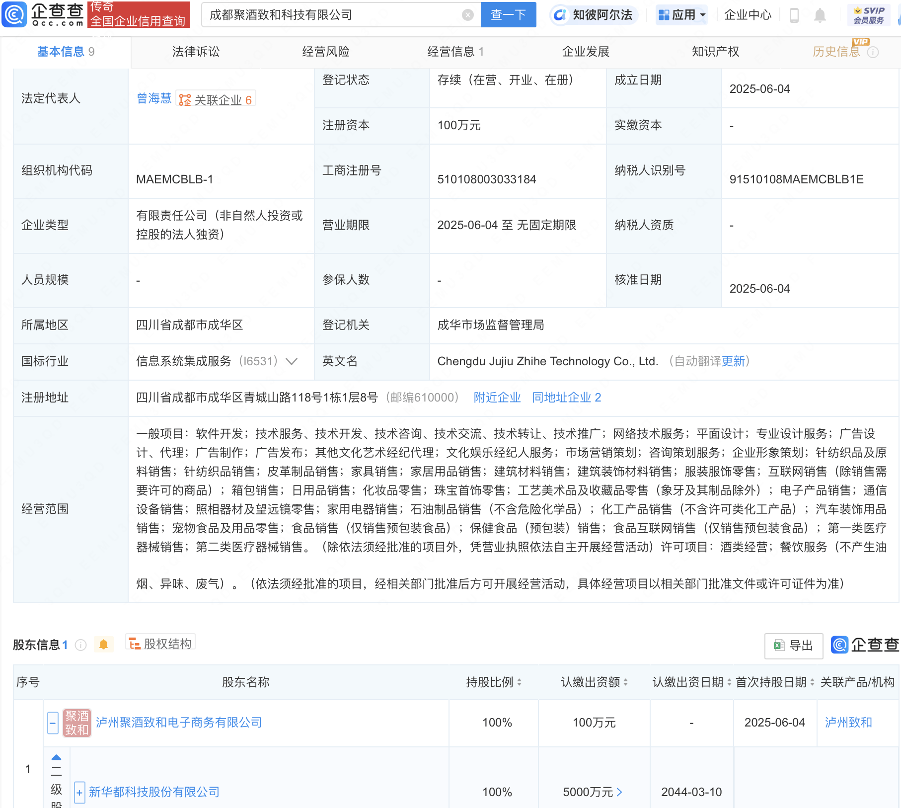 新華都跨界科技領域，成立新公司涉足通信設備銷售及望遠鏡零售